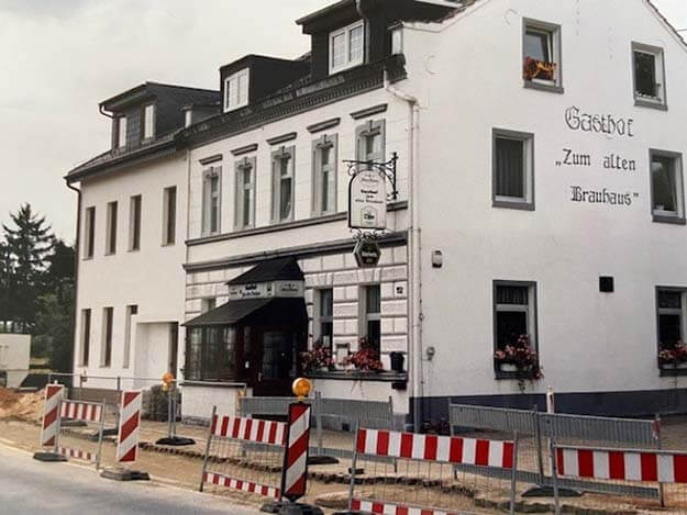 Gasthof zum Alten Brauhaus in Düren anno 2001