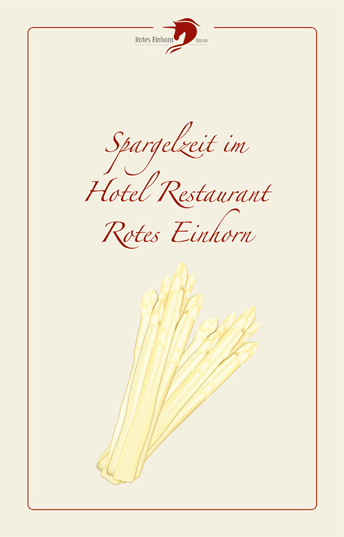 Spargelkarte-Rotes-Einhorn-Düren-2024-Titelblatt